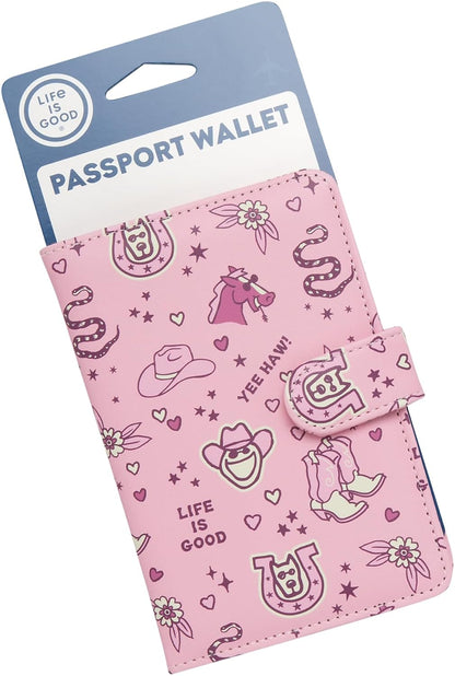 Travel Passport Cover, Card Slots, Snap Closure | Slim Design, Card Slots, Snap Closure, Fits Neatly in a Purse or Backpack, Keeps Documents and Boarding Pass Organized