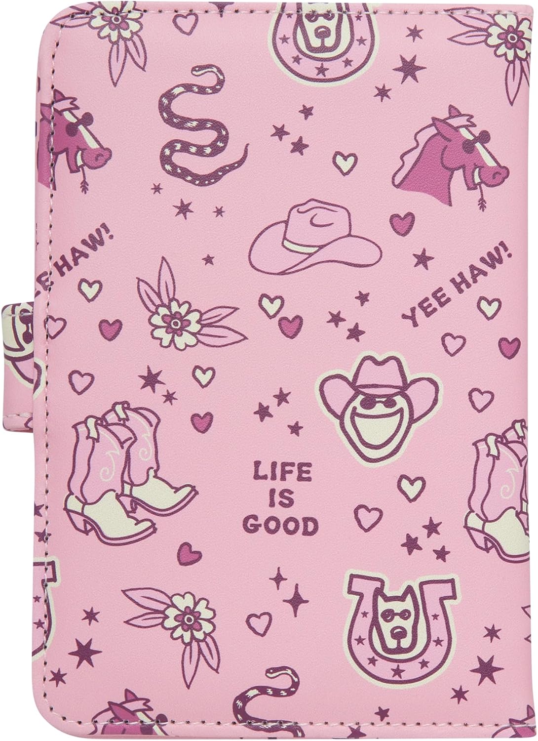 Travel Passport Cover, Card Slots, Snap Closure | Slim Design, Card Slots, Snap Closure, Fits Neatly in a Purse or Backpack, Keeps Documents and Boarding Pass Organized