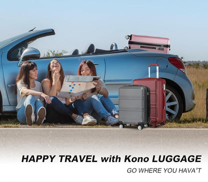 15'' Underseat Carry On Luggage Airline Approved Lightweight | Anti-Scratch PC+ABS Hardshell Carry on Suitcase with Smooth Spinner Wheel, Overnight Carry on for Short Travel, Nude Pink