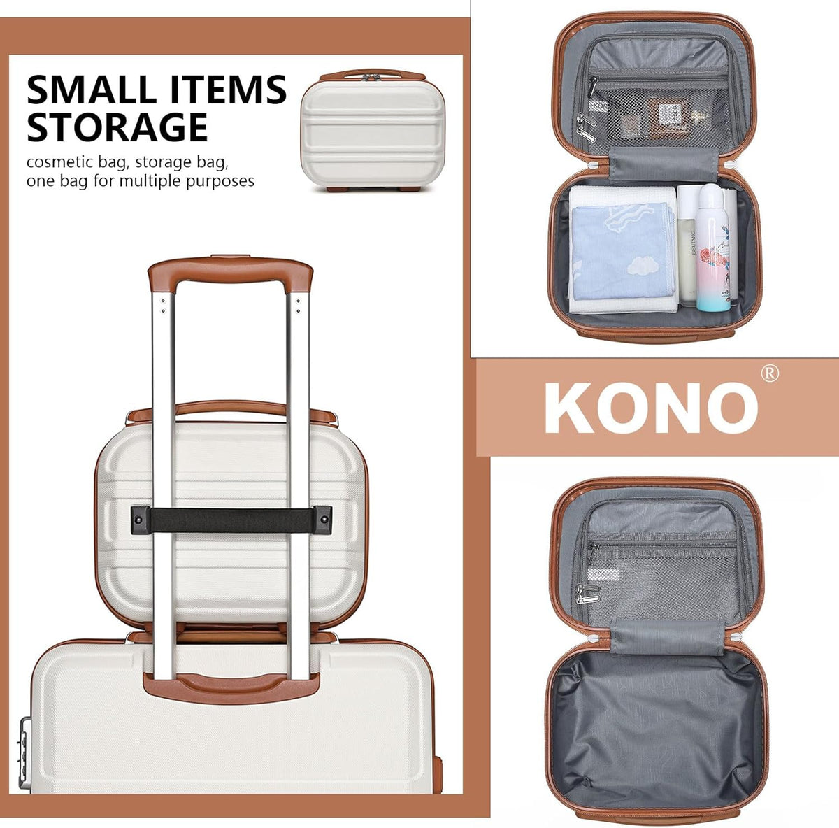 15'' Underseat Carry On Luggage Airline Approved Lightweight | Anti-Scratch PC+ABS Hardshell Carry on Suitcase with Smooth Spinner Wheel, Overnight Carry on for Short Travel, Nude Pink