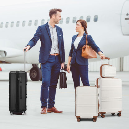 15'' Underseat Carry On Luggage Airline Approved Lightweight | Anti-Scratch PC+ABS Hardshell Carry on Suitcase with Smooth Spinner Wheel, Overnight Carry on for Short Travel, Nude Pink