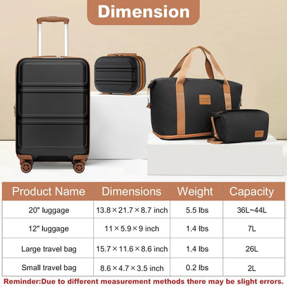 15'' Underseat Carry On Luggage Airline Approved Lightweight | Anti-Scratch PC+ABS Hardshell Carry on Suitcase with Smooth Spinner Wheel, Overnight Carry on for Short Travel, Nude Pink