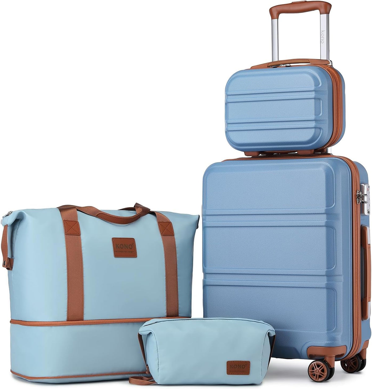 15'' Underseat Carry On Luggage Airline Approved Lightweight | Anti-Scratch PC+ABS Hardshell Carry on Suitcase with Smooth Spinner Wheel, Overnight Carry on for Short Travel, Nude Pink