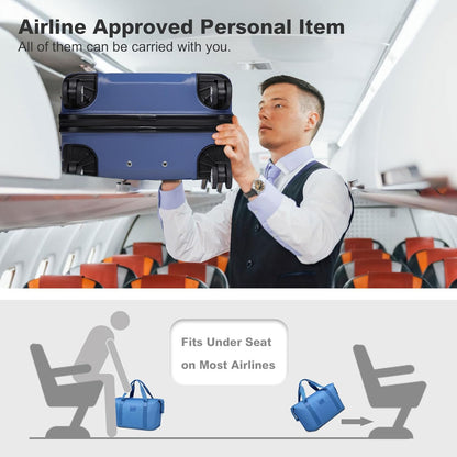 15'' Underseat Carry On Luggage Airline Approved Lightweight | Anti-Scratch PC+ABS Hardshell Carry on Suitcase with Smooth Spinner Wheel, Overnight Carry on for Short Travel, Nude Pink