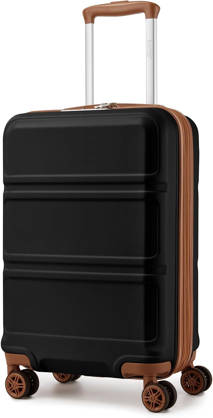 15'' Underseat Carry On Luggage Airline Approved Lightweight | Anti-Scratch PC+ABS Hardshell Carry on Suitcase with Smooth Spinner Wheel, Overnight Carry on for Short Travel, Nude Pink