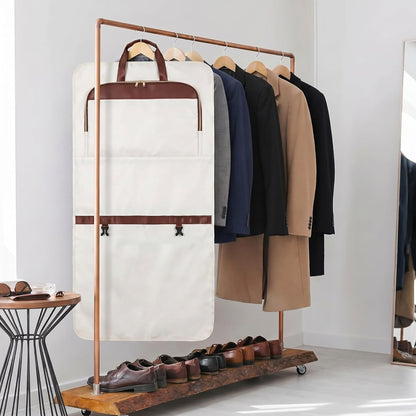 Convertible Travel Garment Bag for Women,Foldable Carry on Suit Carrier for Hanging Clothes Waterproof Travel Suit Bag for Men Large Garment Duffel Bag for Travel Business | Waterproof
