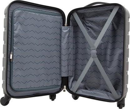 Harper Luggage, Charcoal, 20-Inch Carry-On