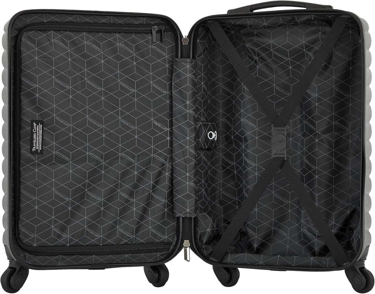 Harper Luggage, Charcoal, 20-Inch Carry-On