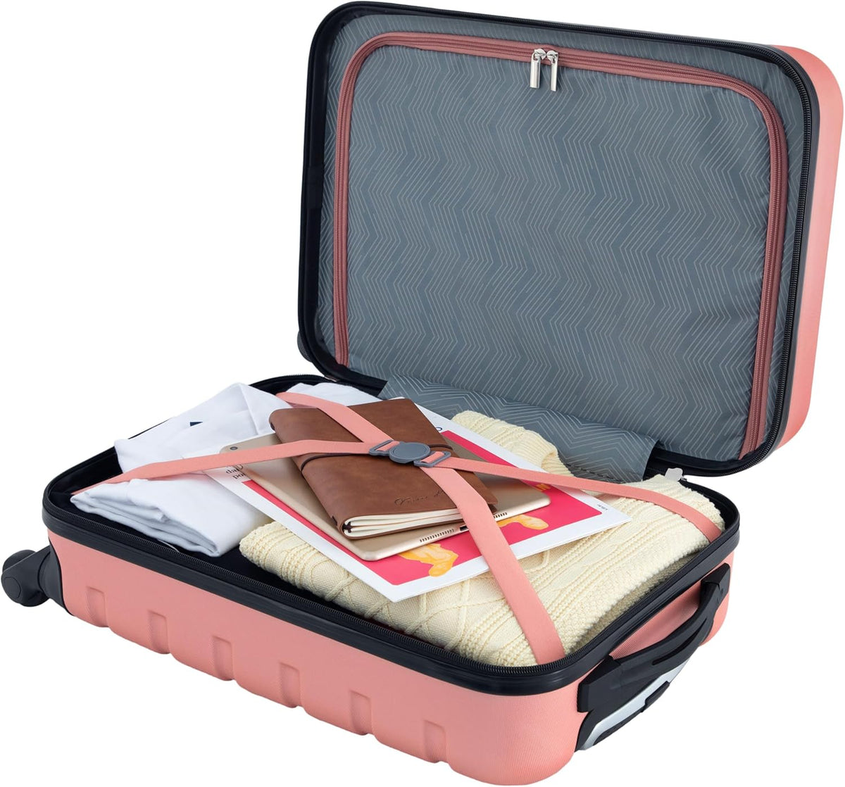 Harper Luggage, Charcoal, 20-Inch Carry-On