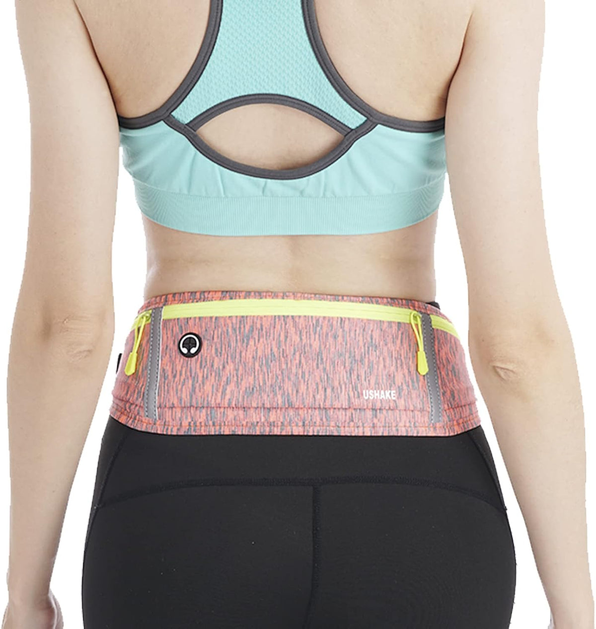 Slim Running Belt, Workout Fanny Pack for Men Women,Exercise Waist Pack for Apple iPhone Holder, Runner Belt for Running Walking Cycling Camping Gym