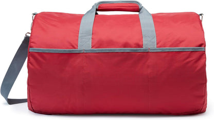 Extra Large Foldable Nylon Duffel Bag for Travel/Storage with Zippered Pockets, 32.4", 150L, 50-LBS Capacity, Black (Previously Amazon Basics)