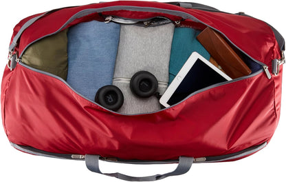 Extra Large Foldable Nylon Duffel Bag for Travel/Storage with Zippered Pockets, 32.4", 150L, 50-LBS Capacity, Black (Previously Amazon Basics)