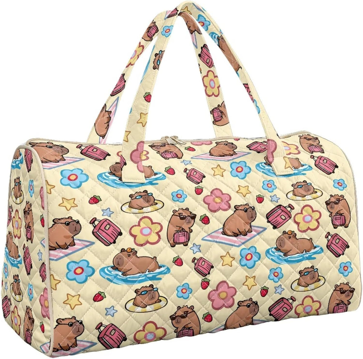 Butterfly Duffle Bag Travel Overnight Bag Waterproof Duffel Bags Quilted Garment Duffle Bags Travel Weekender Pouch for Backpacker