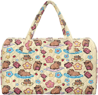 Butterfly Duffle Bag Travel Overnight Bag Waterproof Duffel Bags Quilted Garment Duffle Bags Travel Weekender Pouch for Backpacker