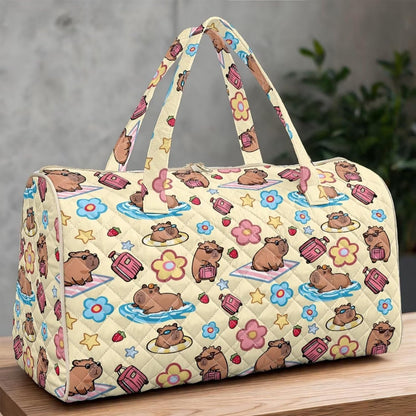 Butterfly Duffle Bag Travel Overnight Bag Waterproof Duffel Bags Quilted Garment Duffle Bags Travel Weekender Pouch for Backpacker