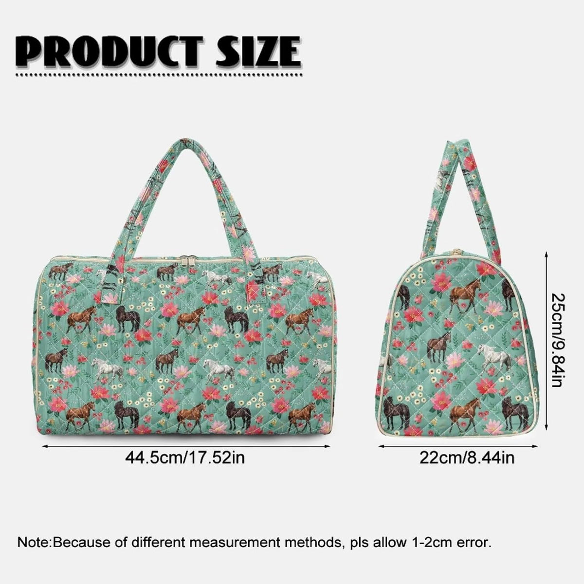 Butterfly Duffle Bag Travel Overnight Bag Waterproof Duffel Bags Quilted Garment Duffle Bags Travel Weekender Pouch for Backpacker