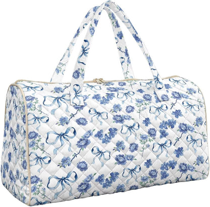 Butterfly Duffle Bag Travel Overnight Bag Waterproof Duffel Bags Quilted Garment Duffle Bags Travel Weekender Pouch for Backpacker