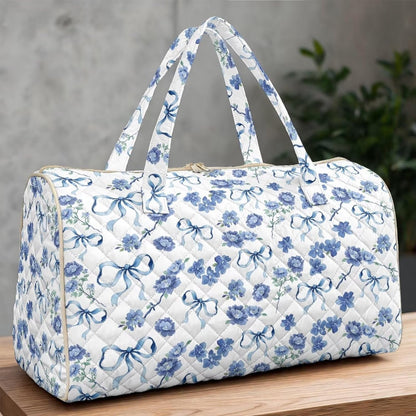 Butterfly Duffle Bag Travel Overnight Bag Waterproof Duffel Bags Quilted Garment Duffle Bags Travel Weekender Pouch for Backpacker
