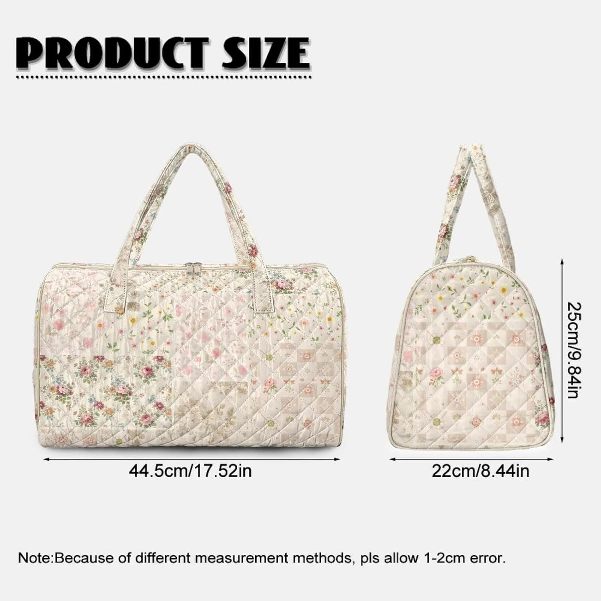 Butterfly Duffle Bag Travel Overnight Bag Waterproof Duffel Bags Quilted Garment Duffle Bags Travel Weekender Pouch for Backpacker