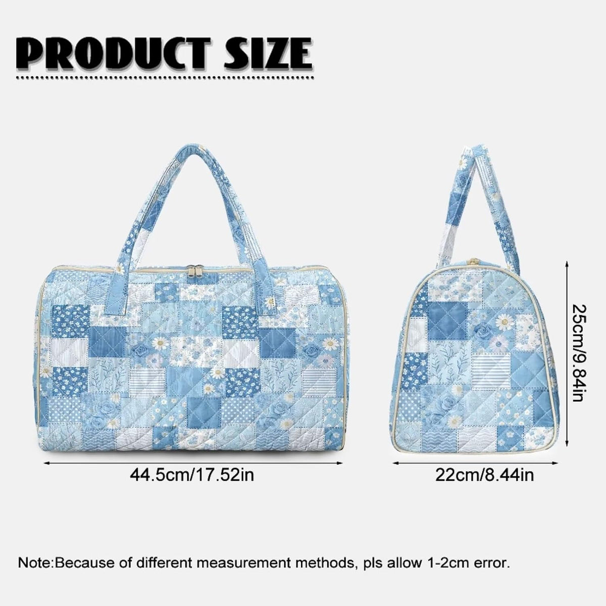 Butterfly Duffle Bag Travel Overnight Bag Waterproof Duffel Bags Quilted Garment Duffle Bags Travel Weekender Pouch for Backpacker