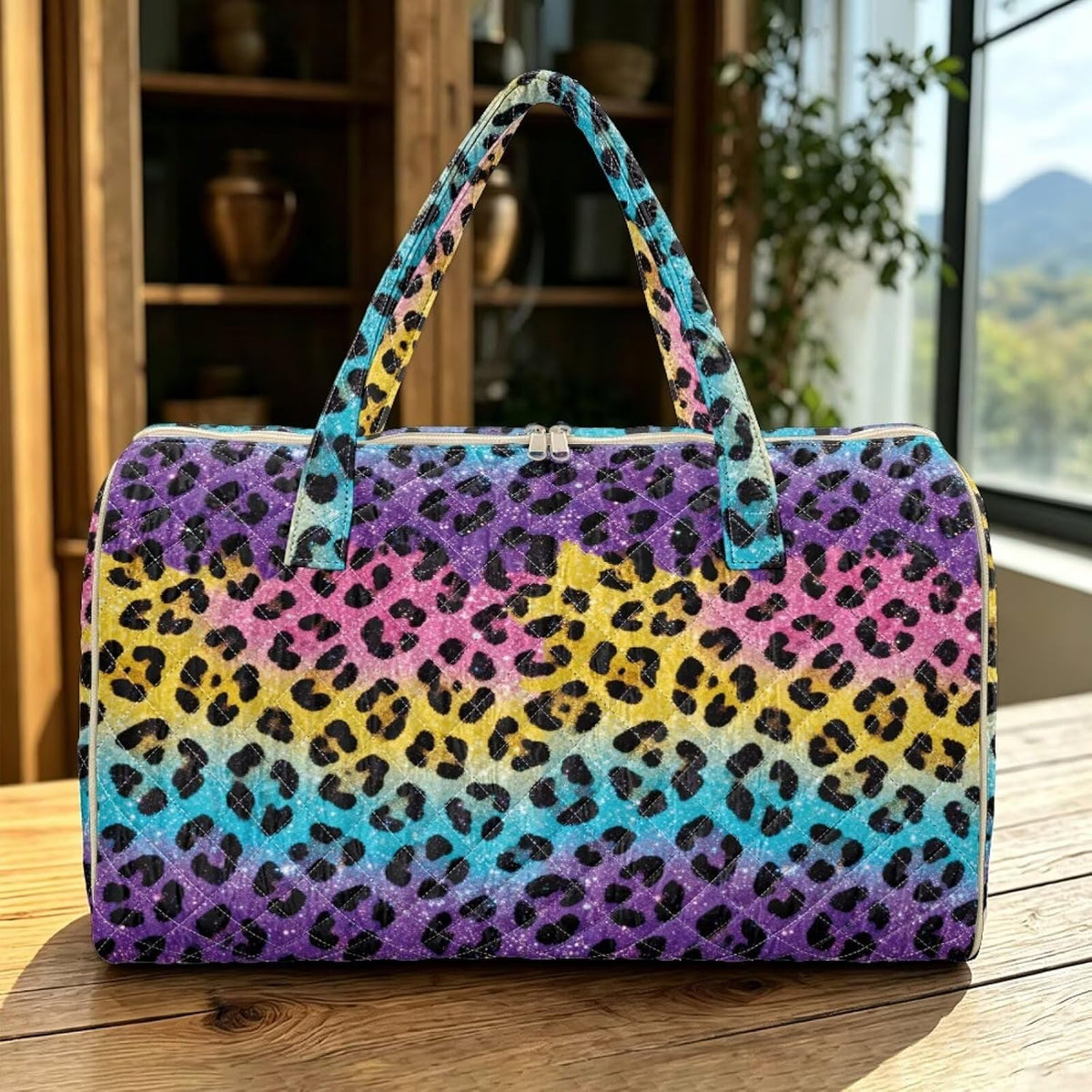 Butterfly Duffle Bag Travel Overnight Bag Waterproof Duffel Bags Quilted Garment Duffle Bags Travel Weekender Pouch for Backpacker