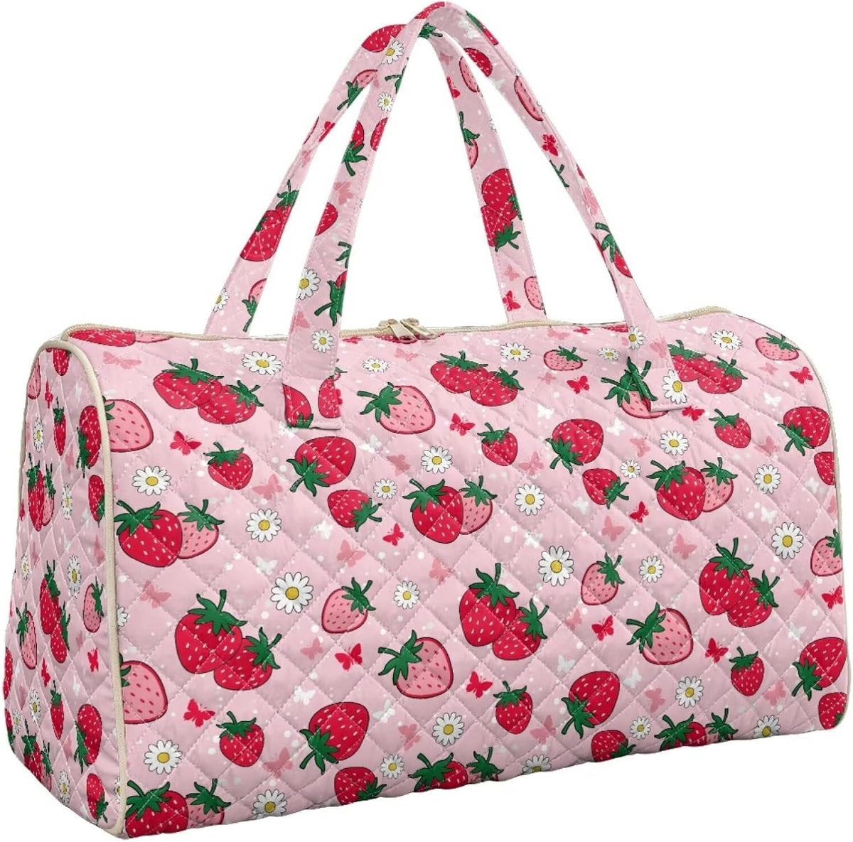 Butterfly Duffle Bag Travel Overnight Bag Waterproof Duffel Bags Quilted Garment Duffle Bags Travel Weekender Pouch for Backpacker