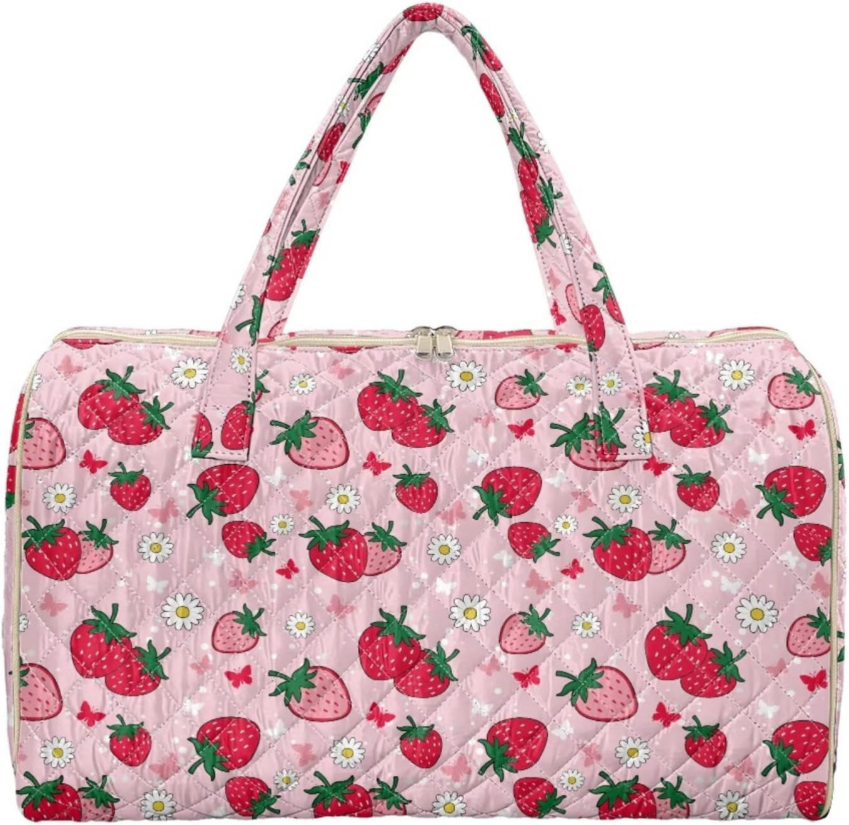 Butterfly Duffle Bag Travel Overnight Bag Waterproof Duffel Bags Quilted Garment Duffle Bags Travel Weekender Pouch for Backpacker