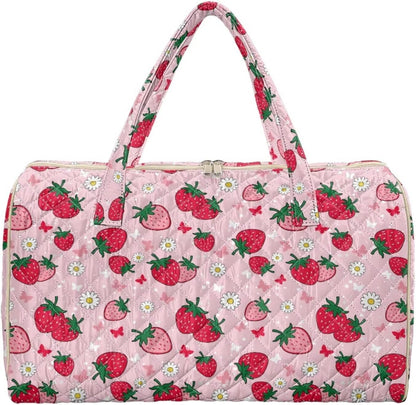 Butterfly Duffle Bag Travel Overnight Bag Waterproof Duffel Bags Quilted Garment Duffle Bags Travel Weekender Pouch for Backpacker
