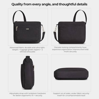 Anti-Theft Classic Small East/West Crossbody