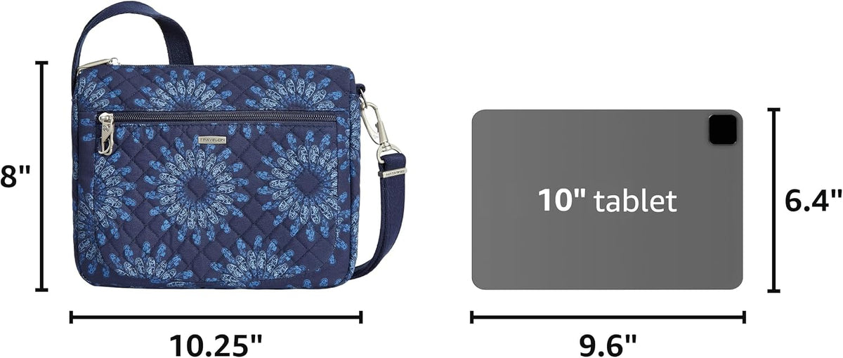 Anti-Theft Classic Small East/West Crossbody