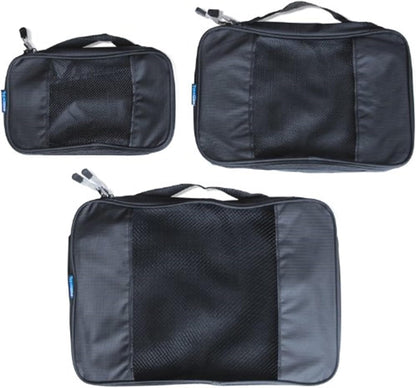 Packing Cubes - 3 Piece Set (Black)