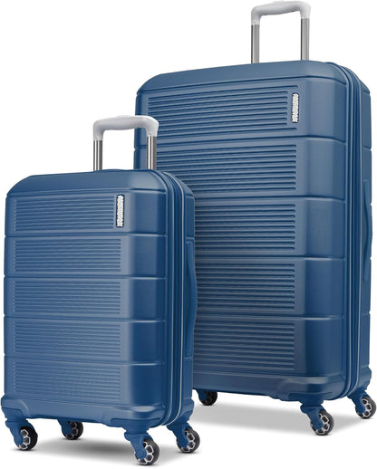 Stratum 2.0 Expandable Hardside Luggage with Spinner Wheels, Soft Coral, Carry-on