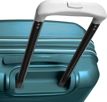 Stratum 2.0 Expandable Hardside Luggage with Spinner Wheels, Soft Coral, Carry-on