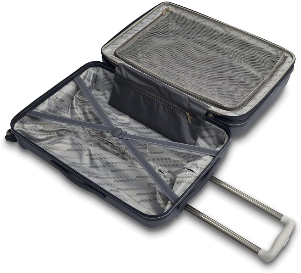 Stratum 2.0 Expandable Hardside Luggage with Spinner Wheels, Soft Coral, Carry-on