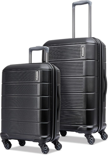 Stratum 2.0 Expandable Hardside Luggage with Spinner Wheels, Soft Coral, Carry-on