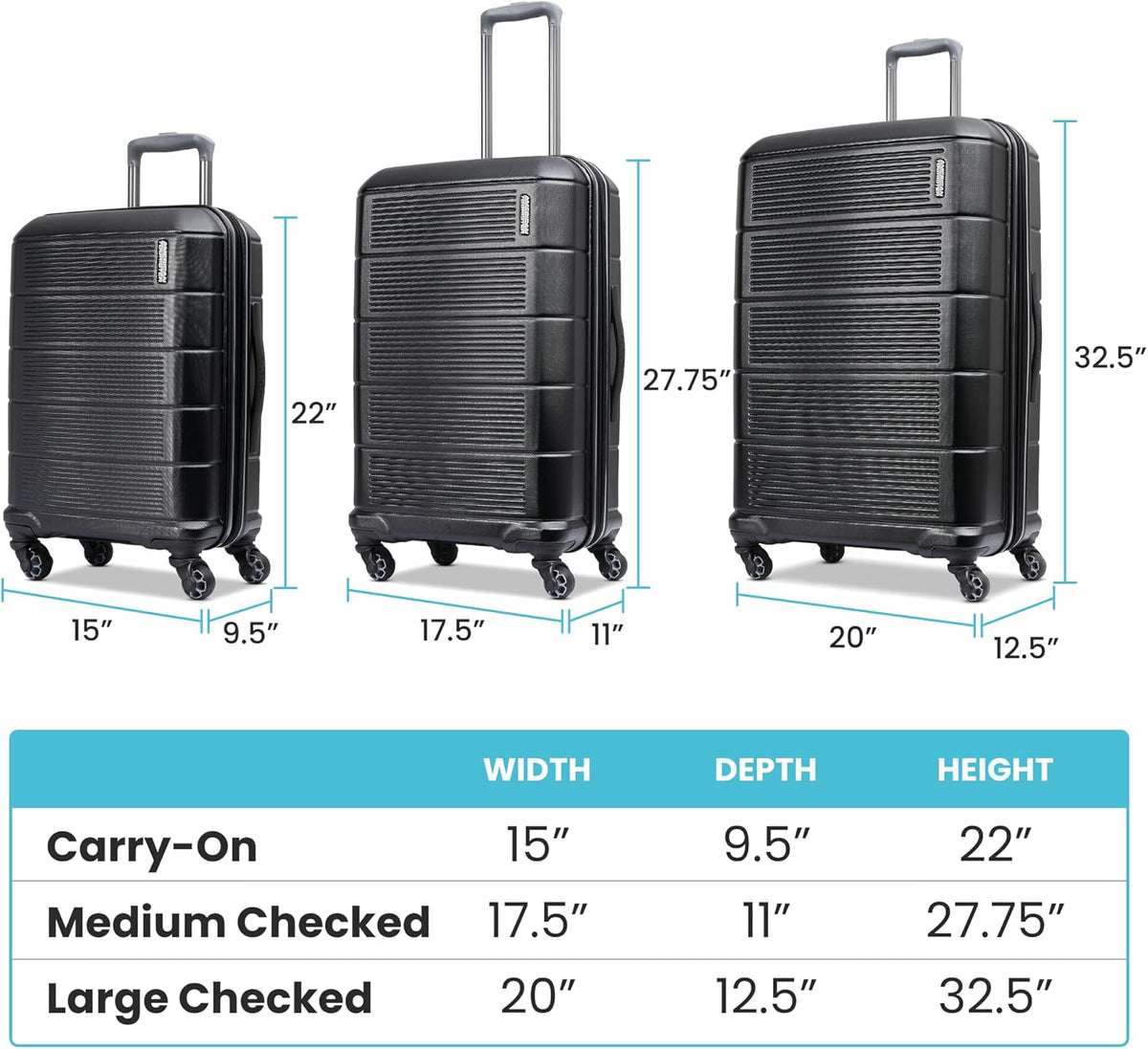 Stratum 2.0 Expandable Hardside Luggage with Spinner Wheels, Soft Coral, Carry-on
