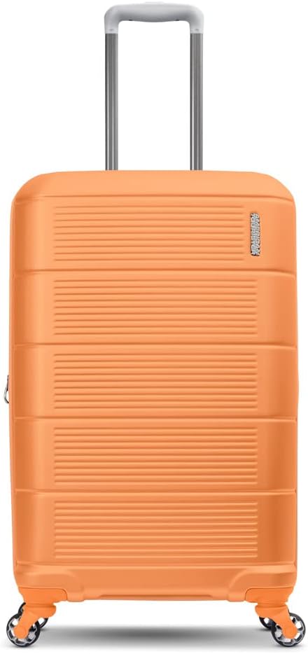 Stratum 2.0 Expandable Hardside Luggage with Spinner Wheels, Soft Coral, Carry-on