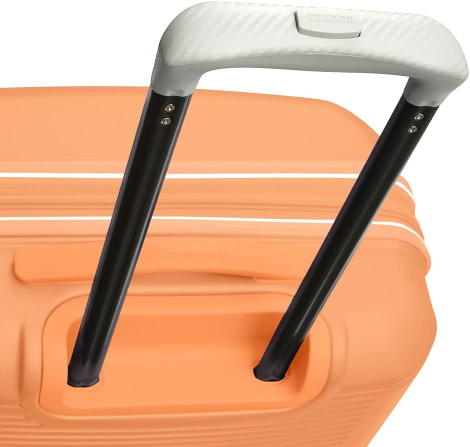 Stratum 2.0 Expandable Hardside Luggage with Spinner Wheels, Soft Coral, Carry-on