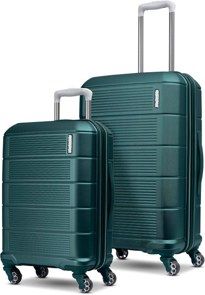 Stratum 2.0 Expandable Hardside Luggage with Spinner Wheels, Soft Coral, Carry-on