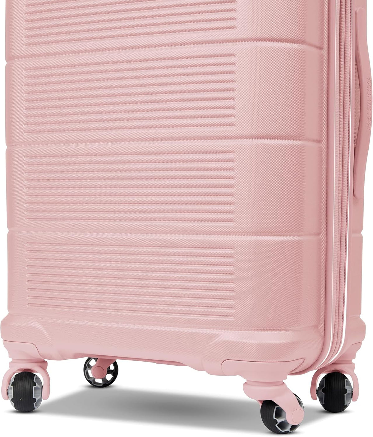 Stratum 2.0 Expandable Hardside Luggage with Spinner Wheels, Soft Coral, Carry-on