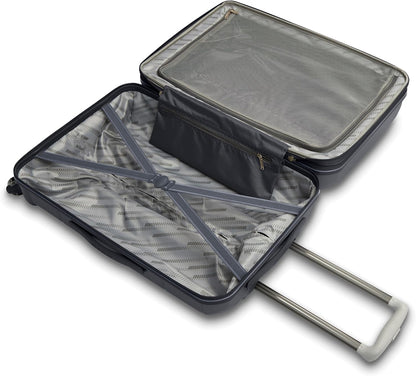 Stratum 2.0 Expandable Hardside Luggage with Spinner Wheels, Soft Coral, Carry-on
