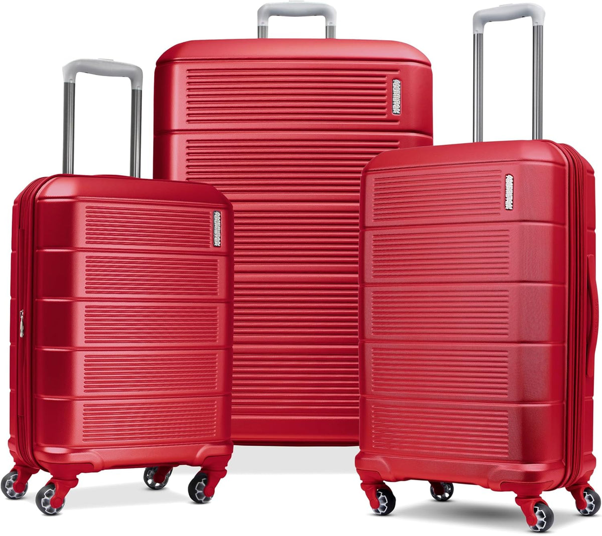 Stratum 2.0 Expandable Hardside Luggage with Spinner Wheels, Soft Coral, Carry-on