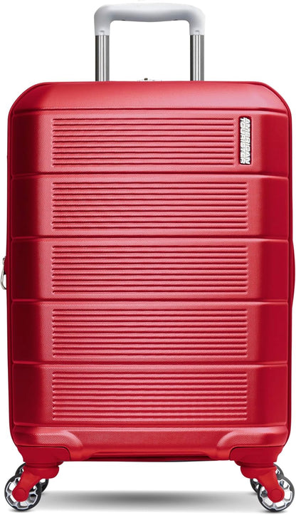 Stratum 2.0 Expandable Hardside Luggage with Spinner Wheels, Soft Coral, Carry-on