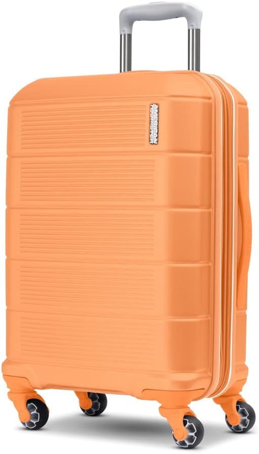 Stratum 2.0 Expandable Hardside Luggage with Spinner Wheels, Soft Coral, Carry-on