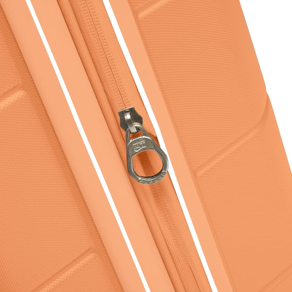 Stratum 2.0 Expandable Hardside Luggage with Spinner Wheels, Soft Coral, Carry-on