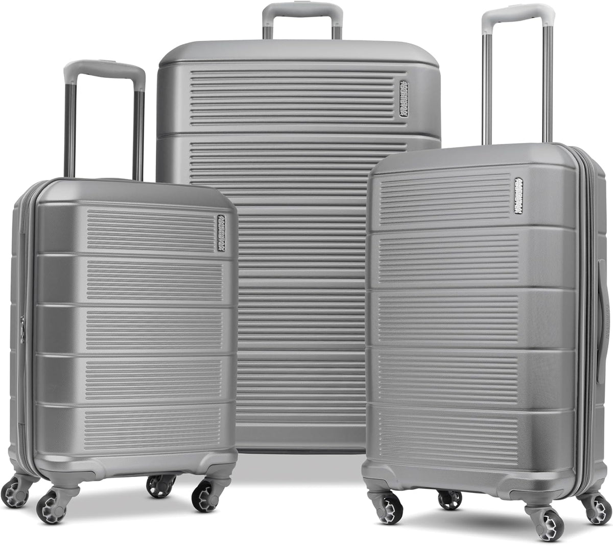 Stratum 2.0 Expandable Hardside Luggage with Spinner Wheels, Soft Coral, Carry-on