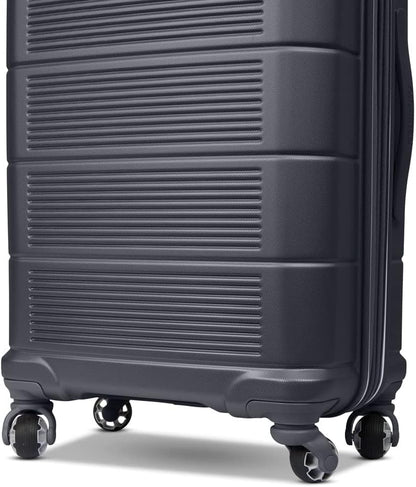 Stratum 2.0 Expandable Hardside Luggage with Spinner Wheels, Soft Coral, Carry-on