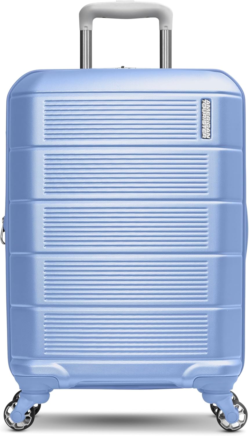 Stratum 2.0 Expandable Hardside Luggage with Spinner Wheels, Soft Coral, Carry-on