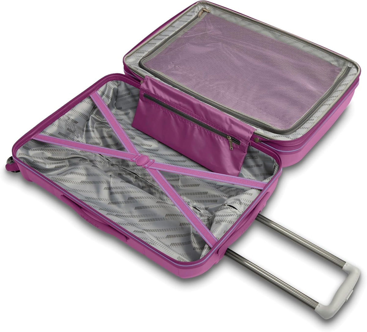 Stratum 2.0 Expandable Hardside Luggage with Spinner Wheels, Soft Coral, Carry-on