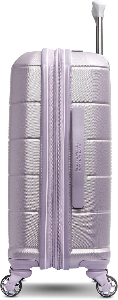 Stratum 2.0 Expandable Hardside Luggage with Spinner Wheels, Soft Coral, Carry-on